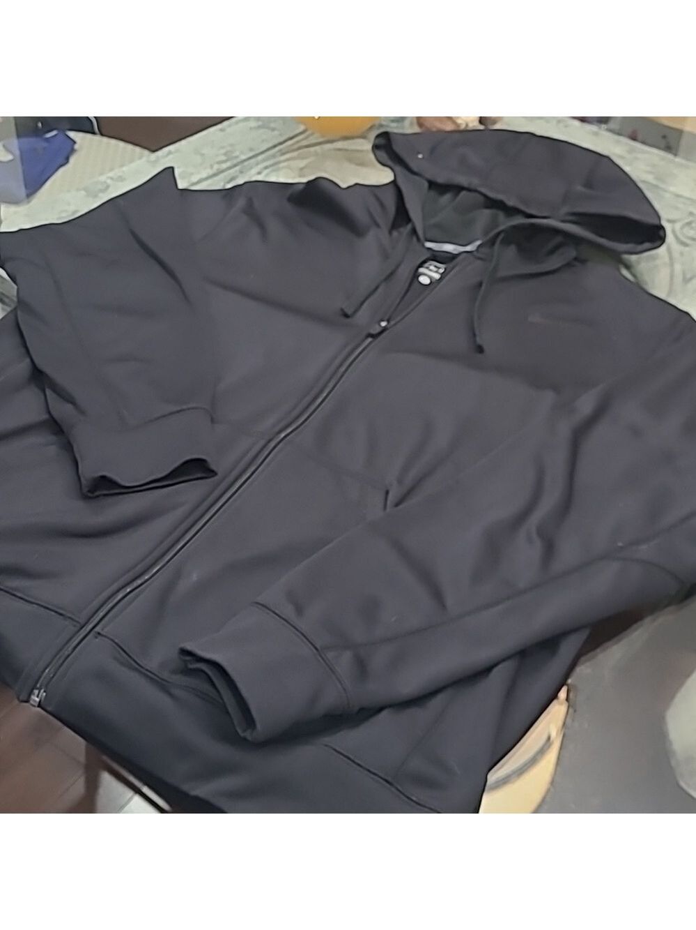 NIKE MEN'S THERMA-FIT  FULL ZIP FITNESS TOP XL LIKE NEW - Picture 4 of 11